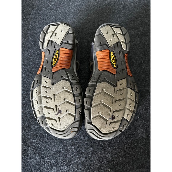 Keen Newport H2 Mens Waterproof Hiking Sandals Grey Orange 1001931 Size 10.5 main image 4